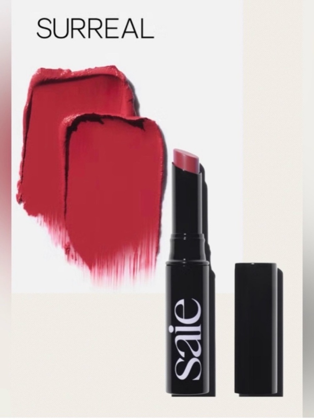 Saie Surreal Matte Lip Blur Lipstick — Shade is ‘Surreal’ 💕❤️